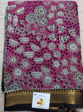Load image into Gallery viewer, Kalamkari Silk 6yardz