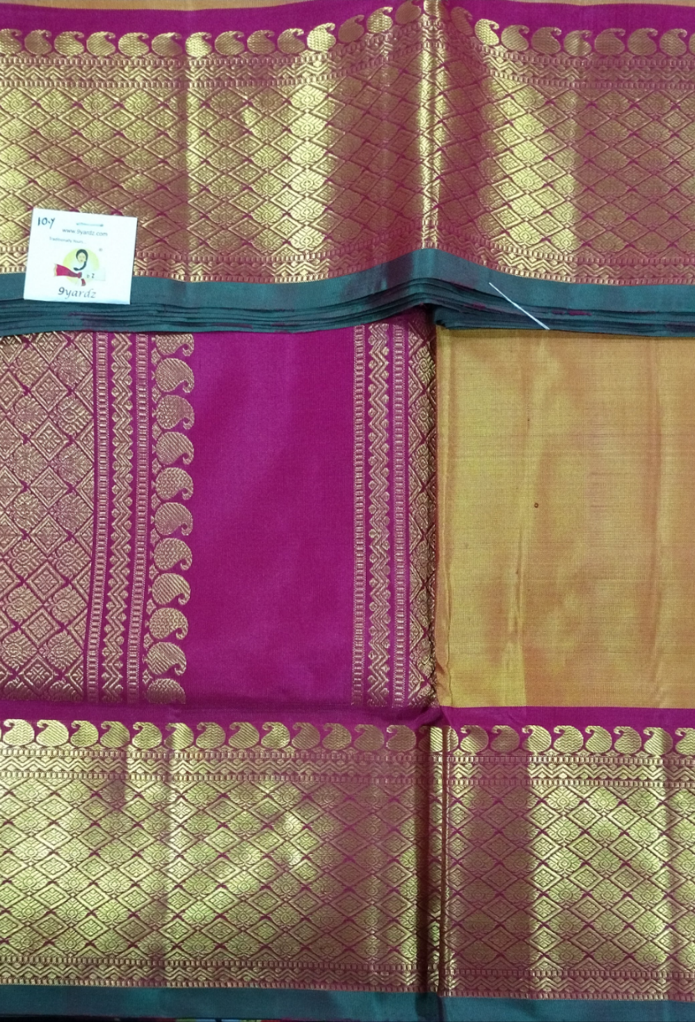 Pure silk madisar 10yards