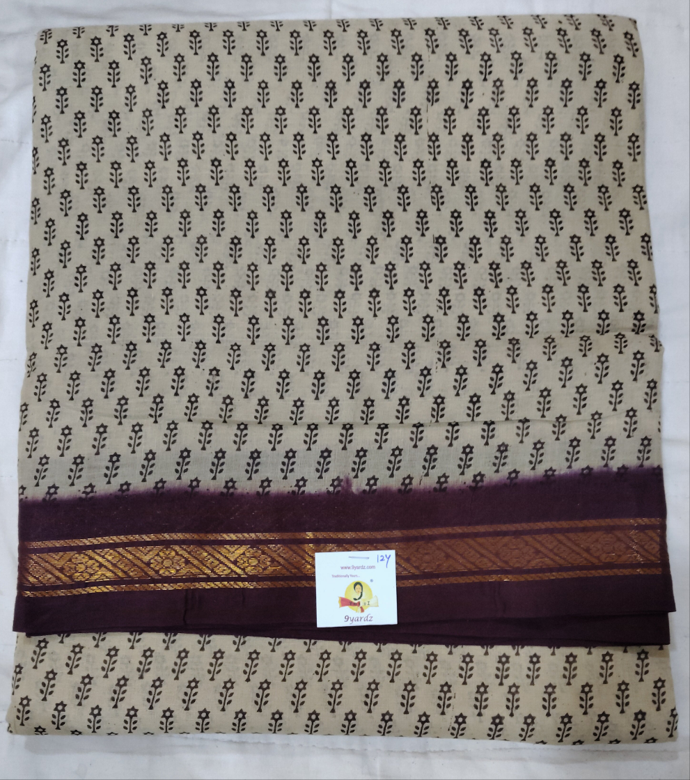 Sungudi cotton 12 yardz