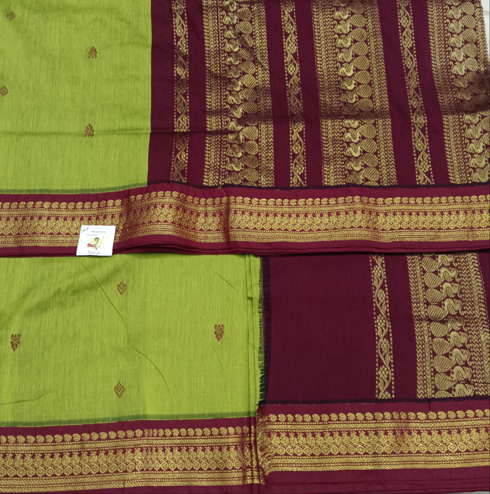 Kalyani Cotton Butta  9.5yardz