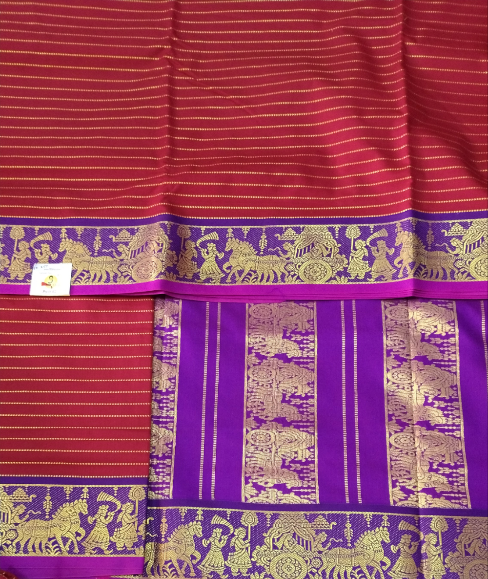 Akshaya cotton 10.25 yards madisar