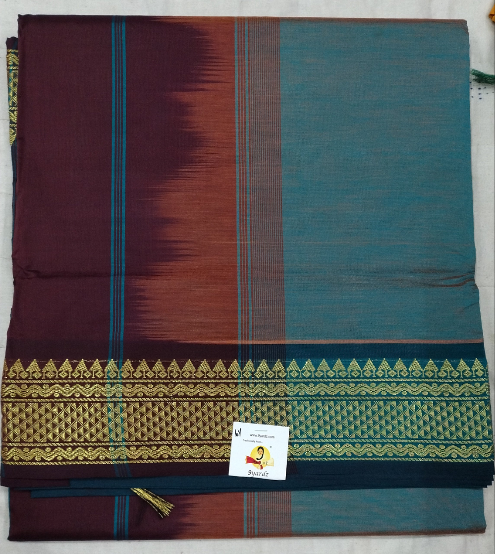 Semi silk Plain 6Yards