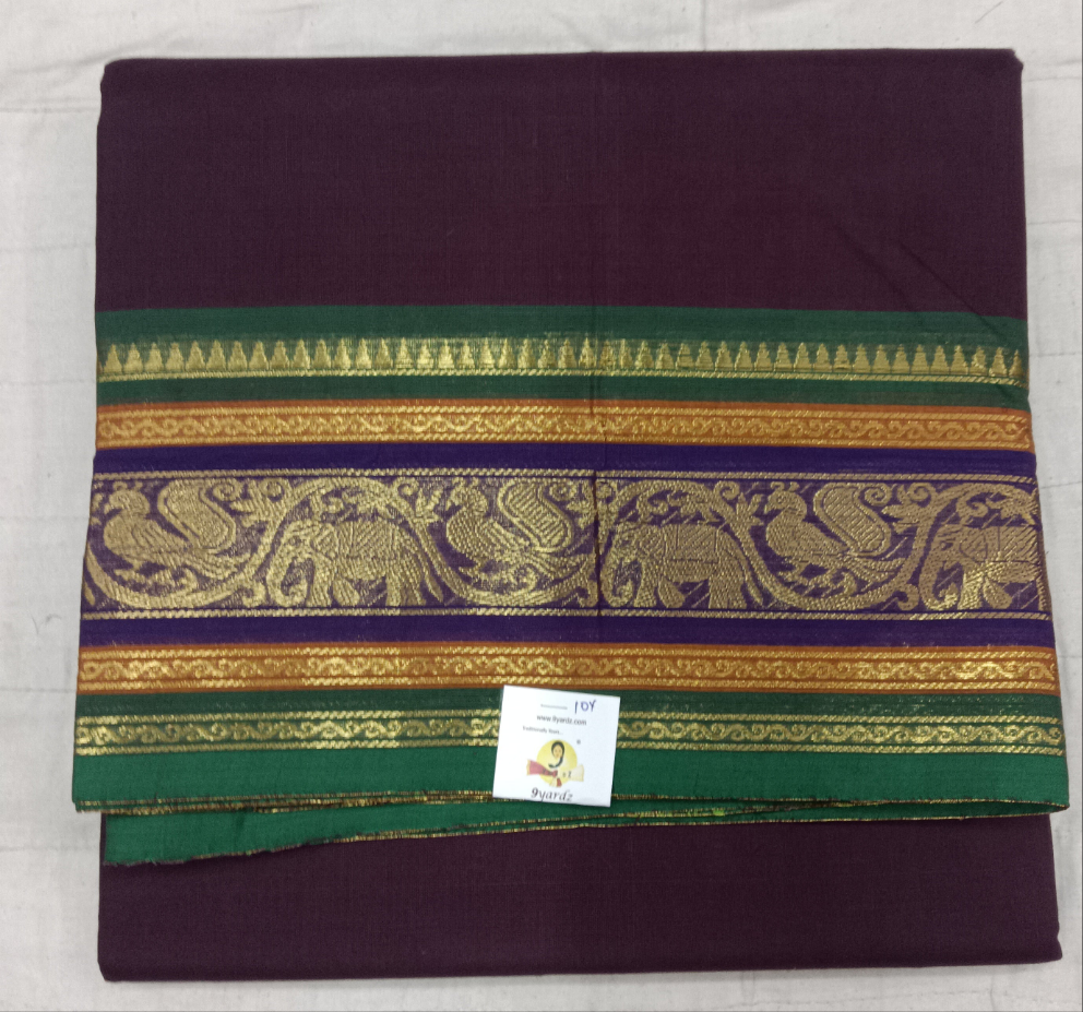 Chettinadu / Karaikudi cotton 10yardz madisar