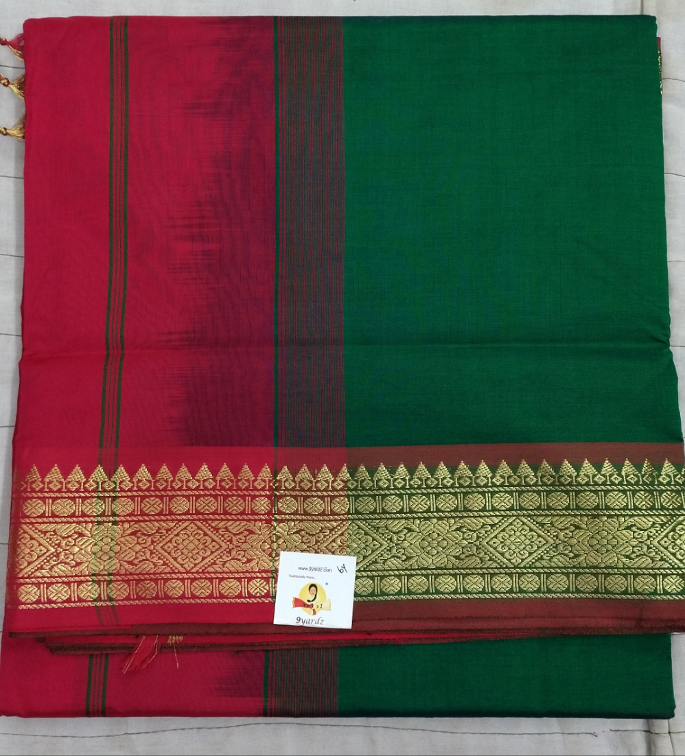 Semi silk Plain 6Yards