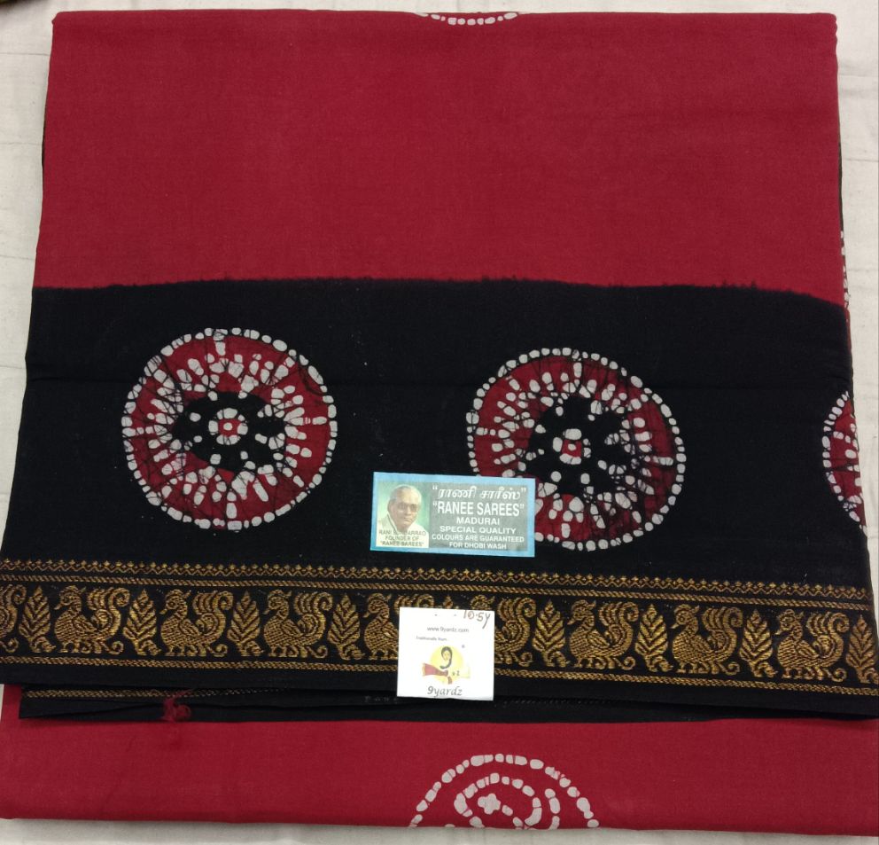 Ranee voyal saree 10.5yardz(9.5mtrs)