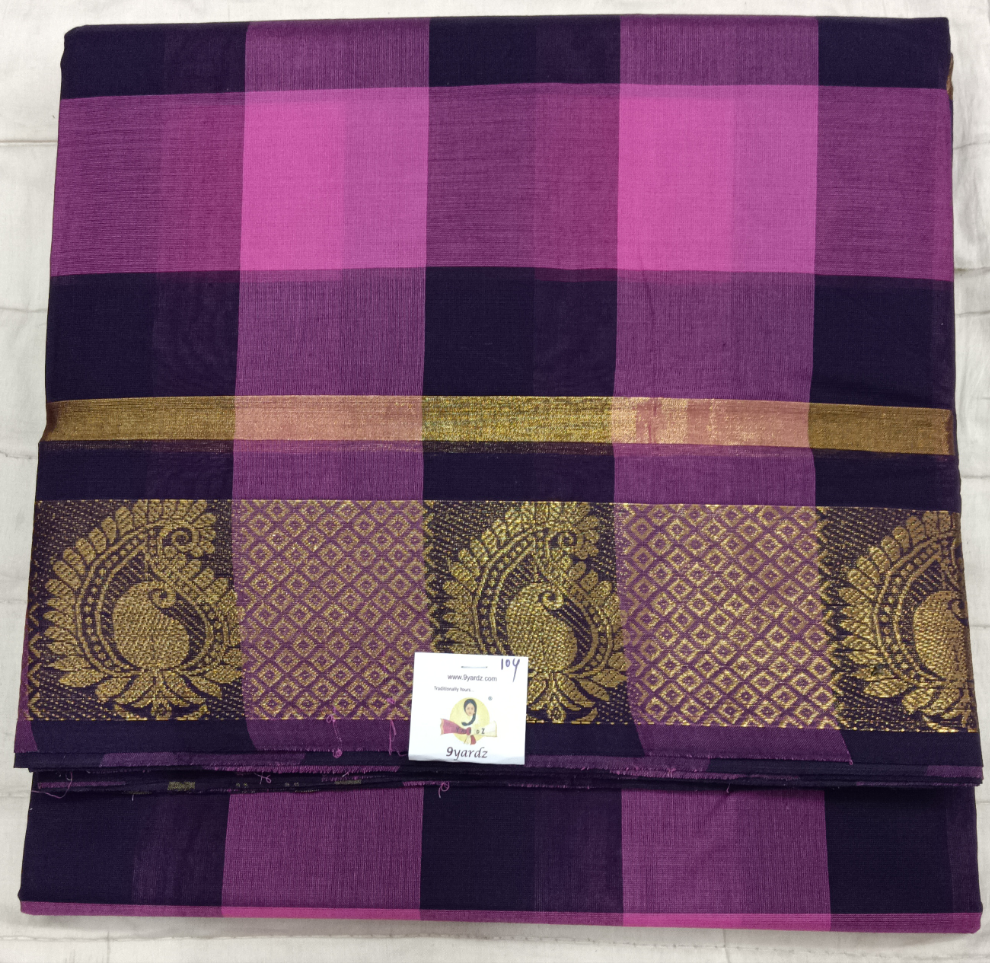 Chettinadu / Karaikudi cotton 10yards madisar