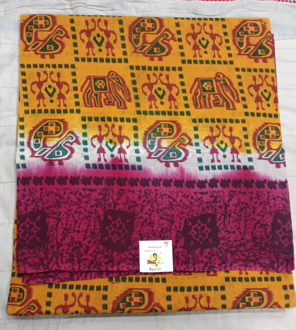 Sungudi cotton 6 yards