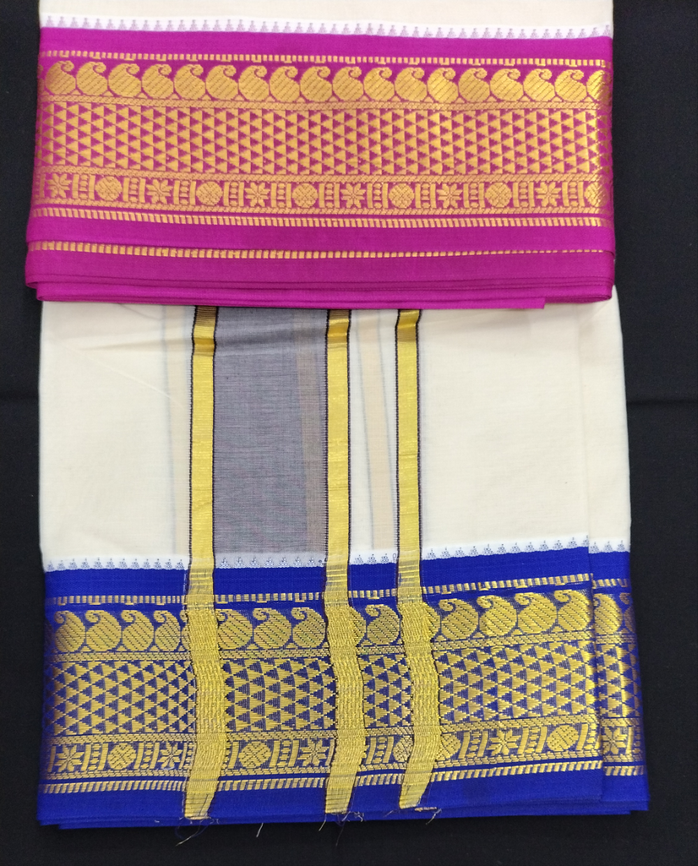 Pure cotton Muhurtham dhoti 10*6