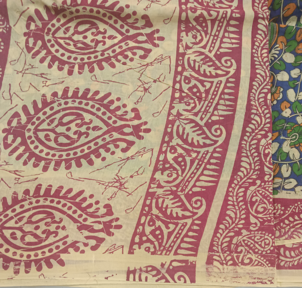 Sungudi cotton 10.5yards 49"