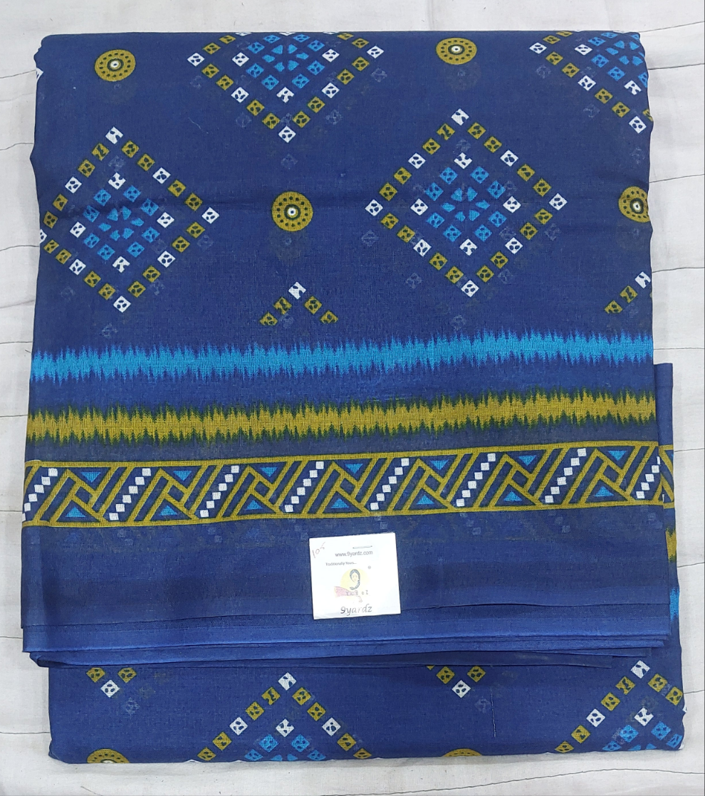 Erode cotton 10.5 yards madisar