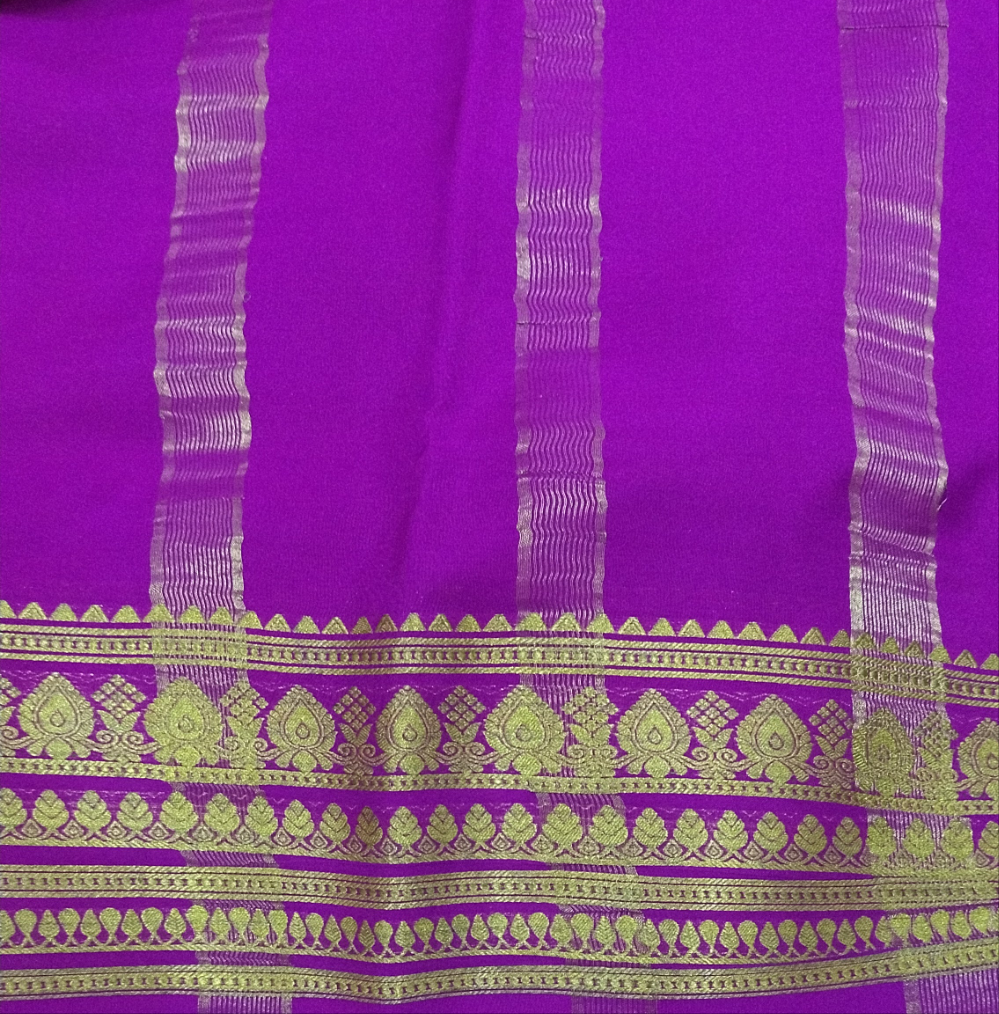 Mysore silk 6yardz
