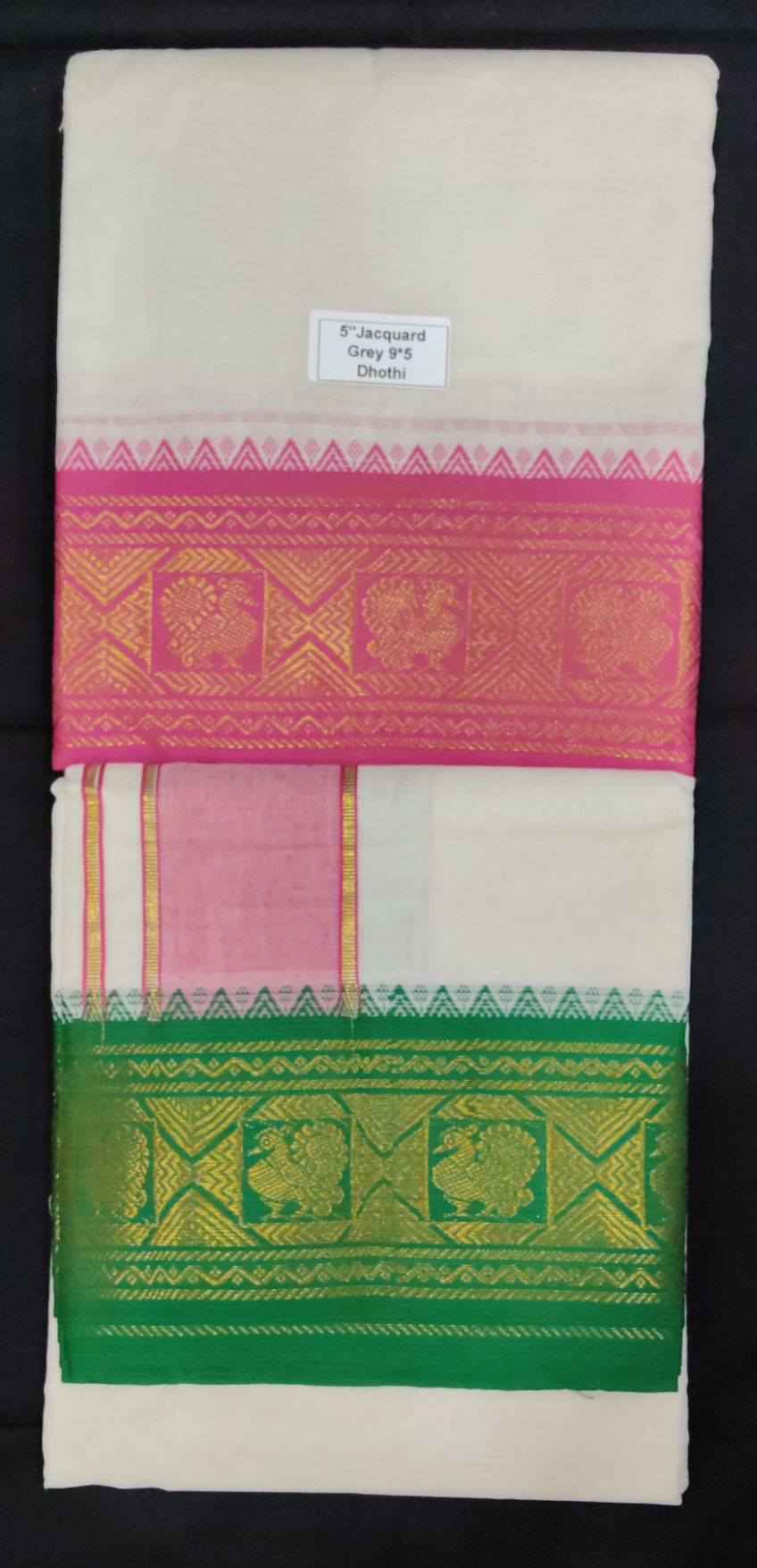 Cotton Dhothi Jacquard 9*5