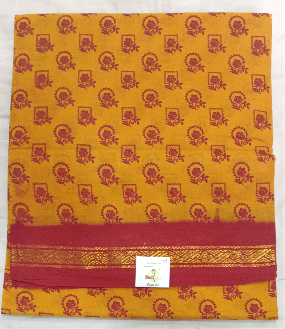 Sungudi cotton 6 yards
