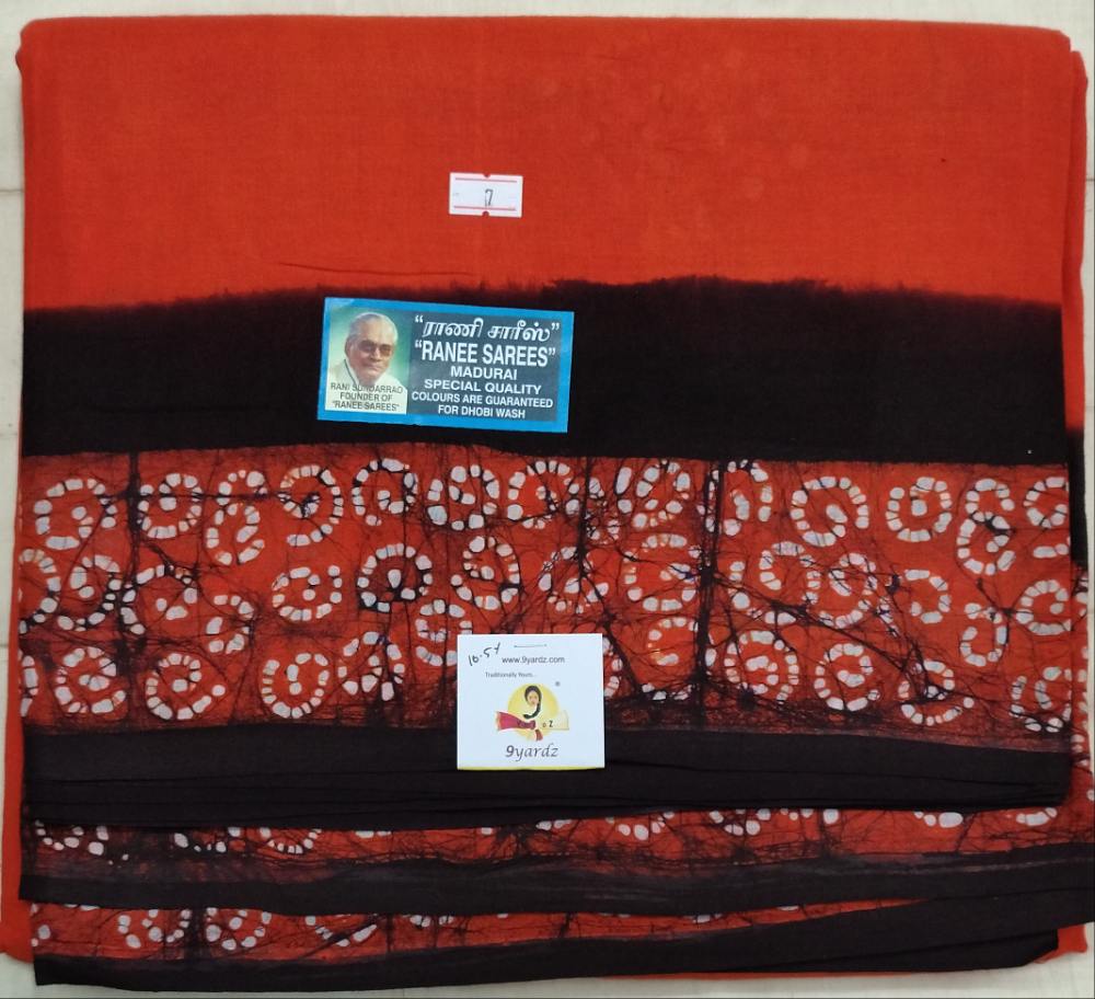 Ranee voyal saree 10.5yardz(9.5mtrs)
