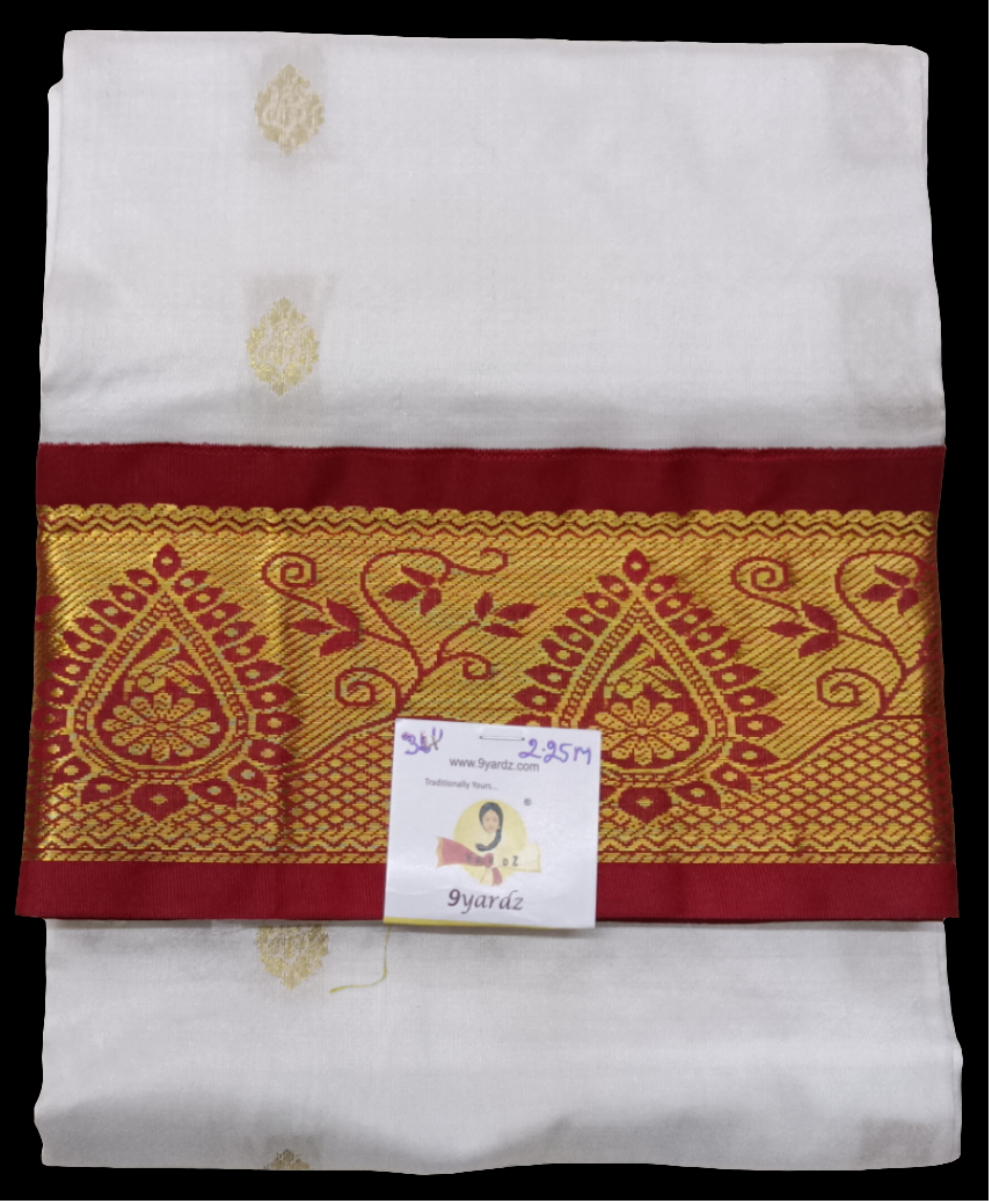 Pattu Pavadai Pure silk 34"