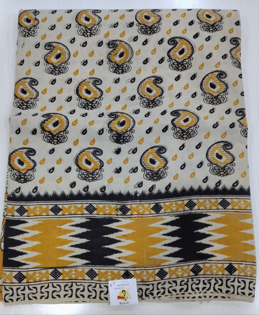 Kalamkari cotton 6yardz