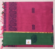 Load image into Gallery viewer, Chettinadu / Karaikudi cotton 10yards madisar