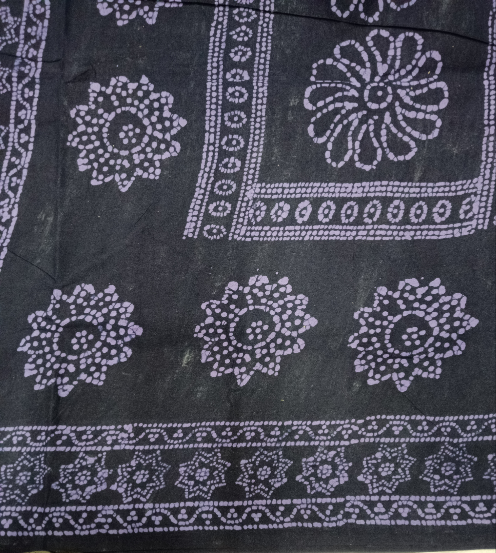 Sungudi Spray Printed 10.5 yards