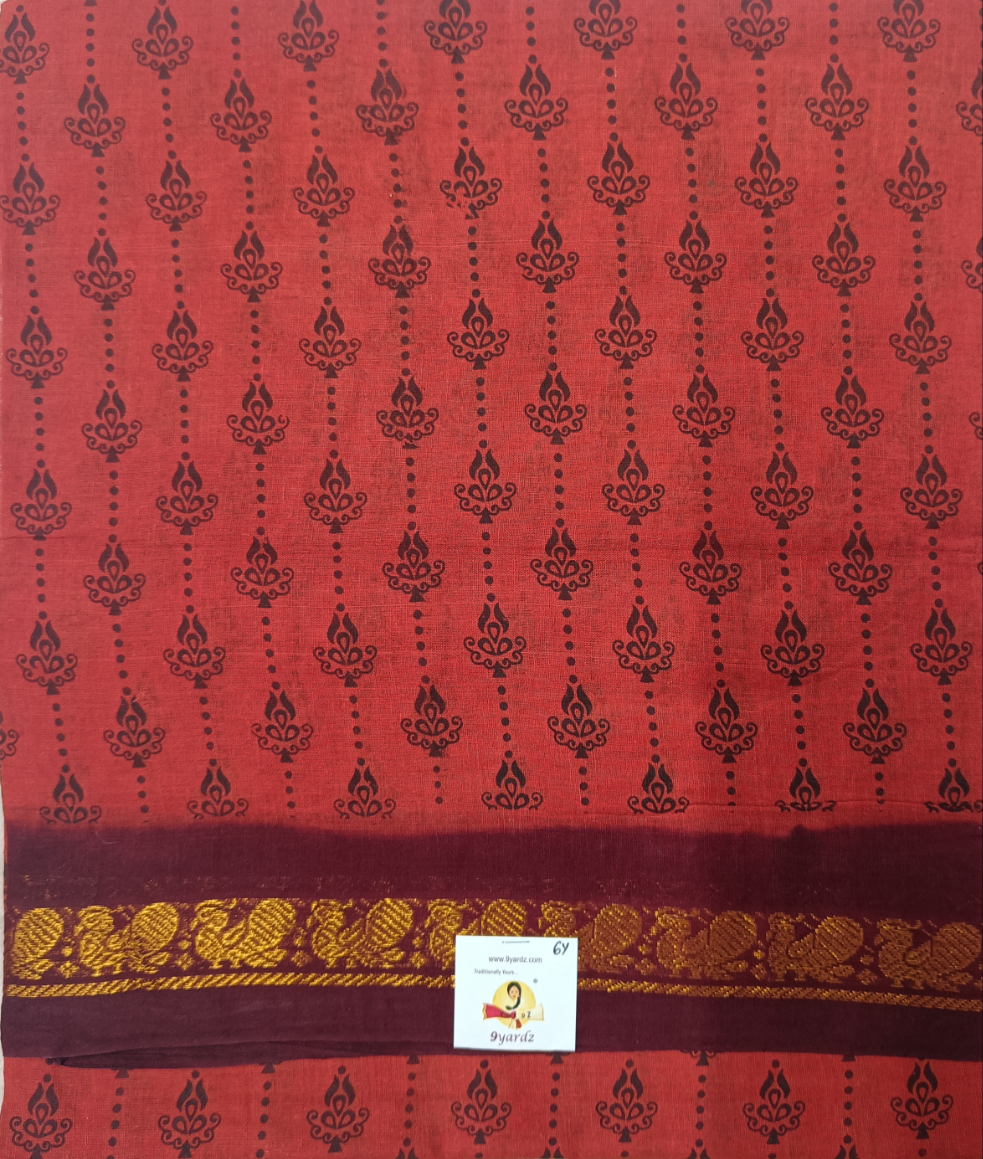 Sungudi cotton 6 yards