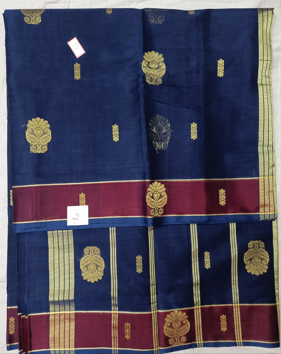 Devendra 13yards Body  Embossed