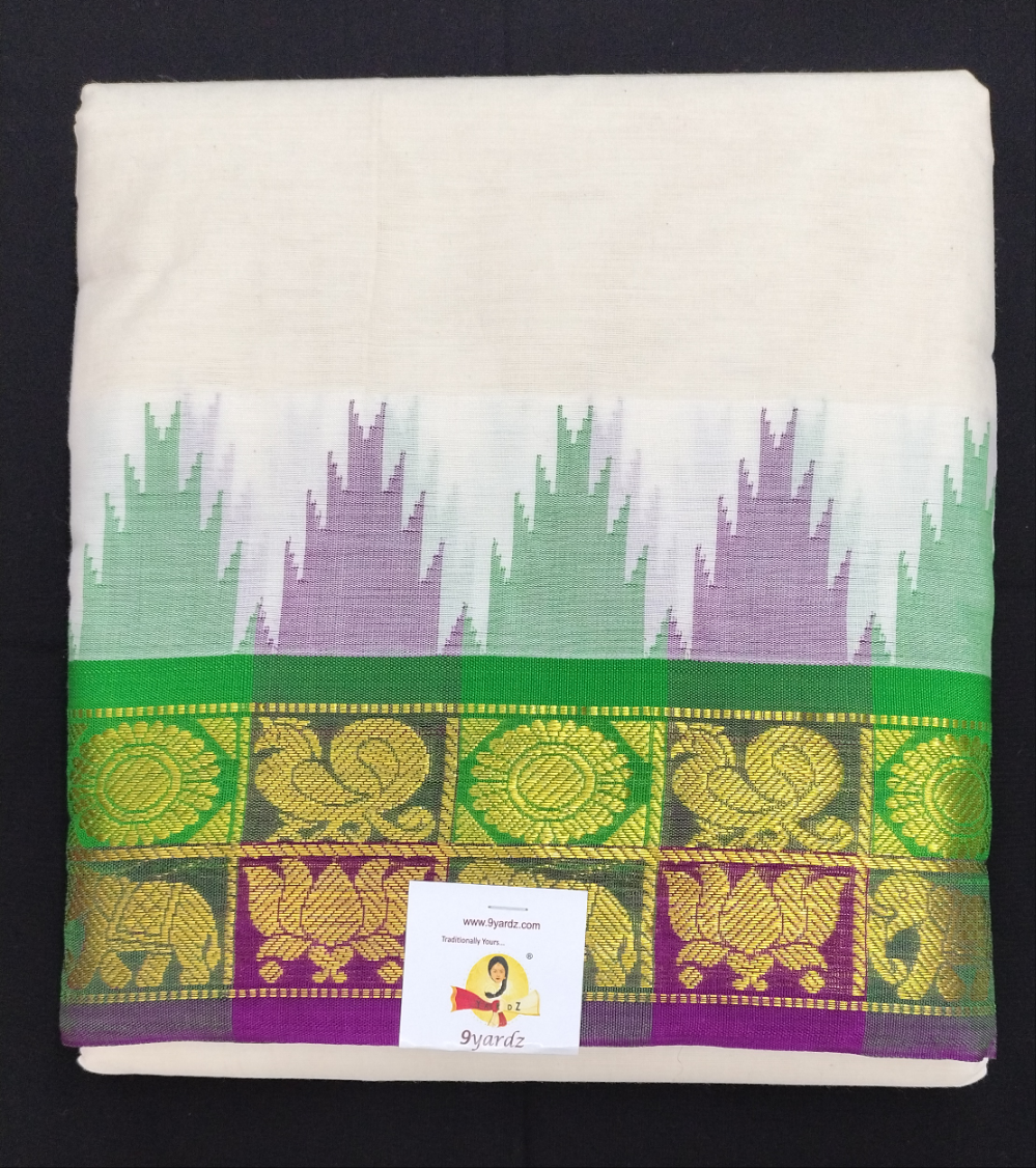 Pure cotton Muhurtham dhoti 10*6