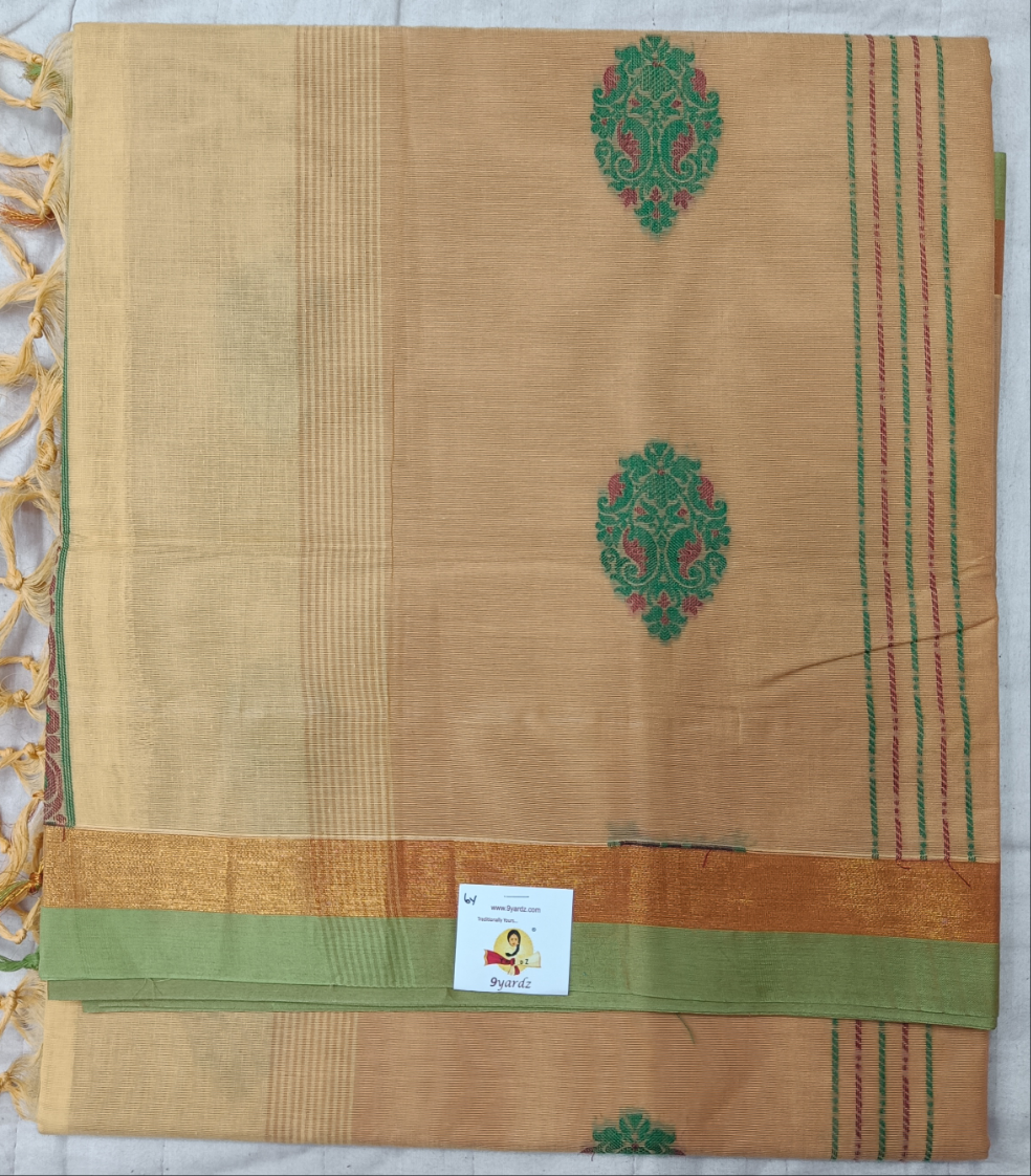 Chettinadu cotton Embossed 6 yardz