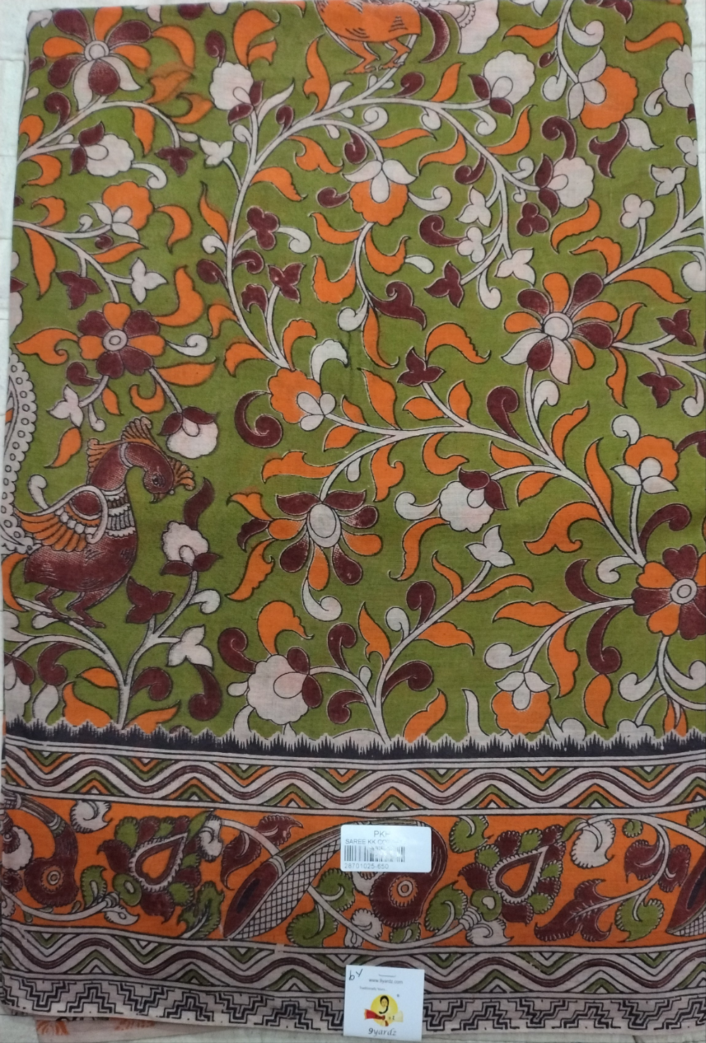 Kalamkari cotton 6yardz
