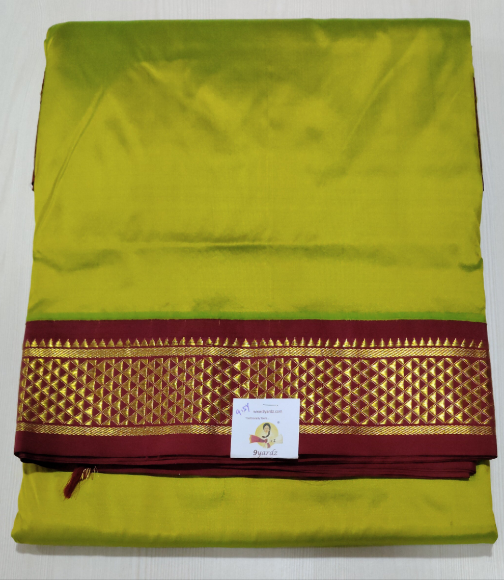 Pure silk madisar 9.5yards