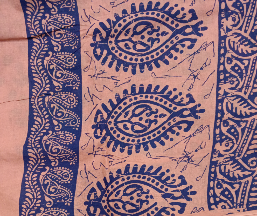 Sungudi cotton 10.5yards 49"