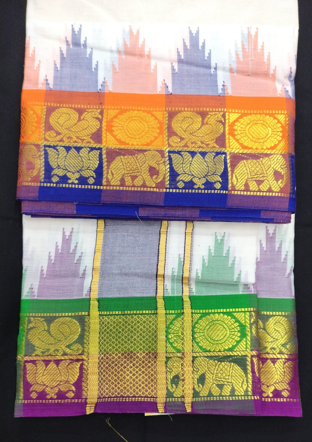 Pure cotton Muhurtham dhoti 10*6
