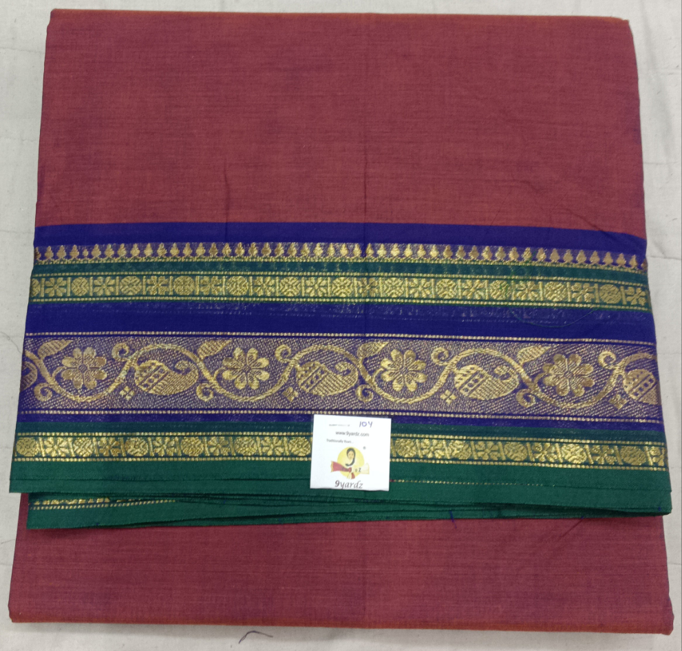 Chettinadu / Karaikudi cotton 10yards madisar