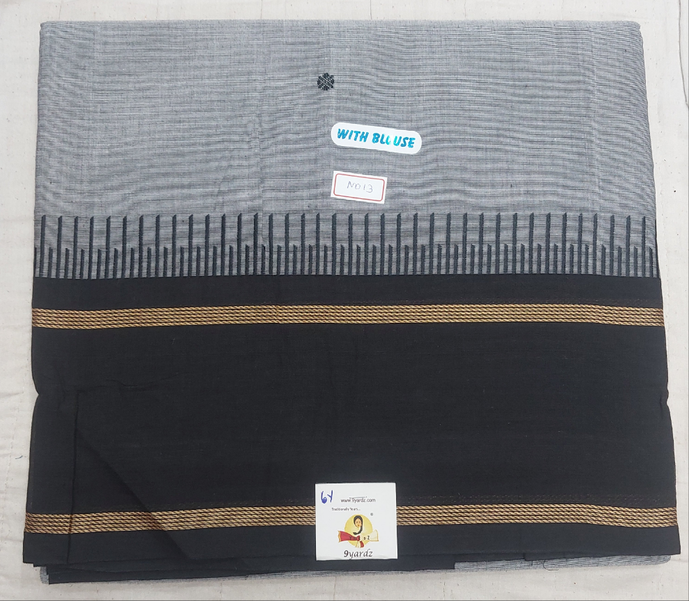 Chettinadu/ Karaikudi cotton 6 yards