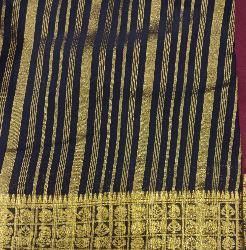 Mysore crepe silk (synthetic)