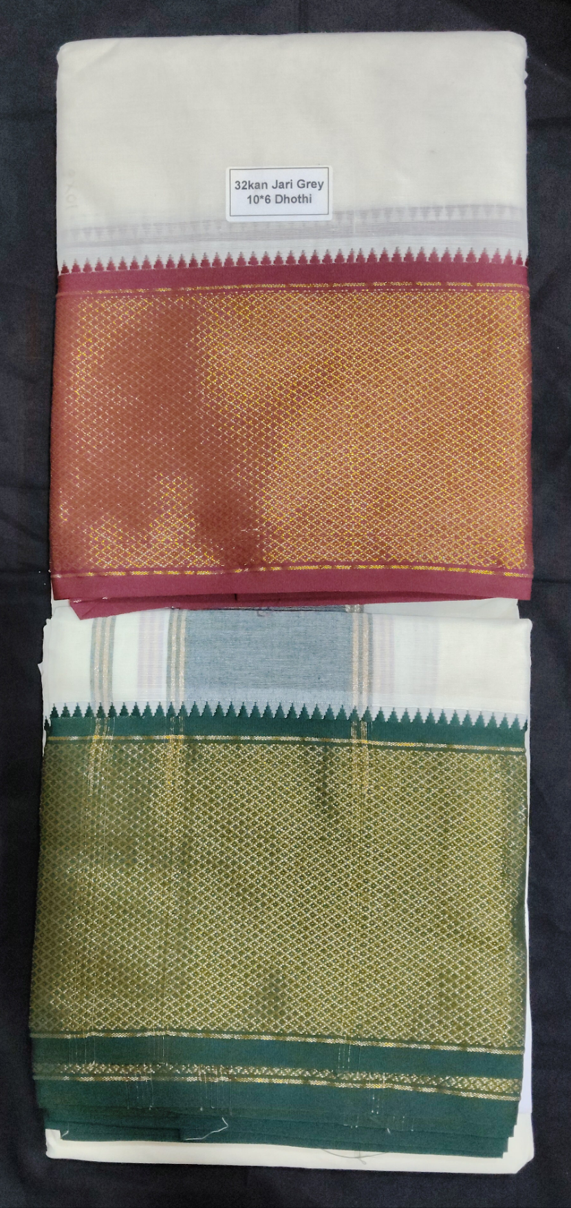Cotton Dhothi Unbleached 10*6