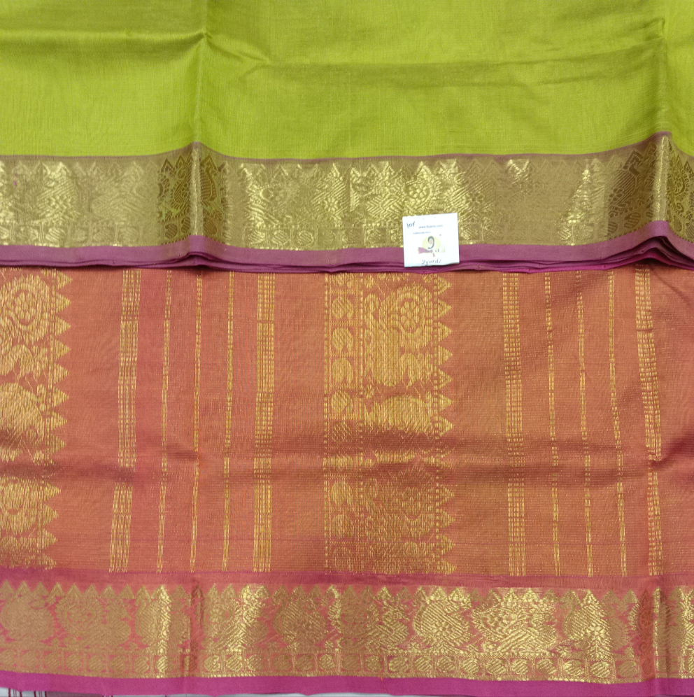 Pure silk cotton Vairaoosi 10yards madisar