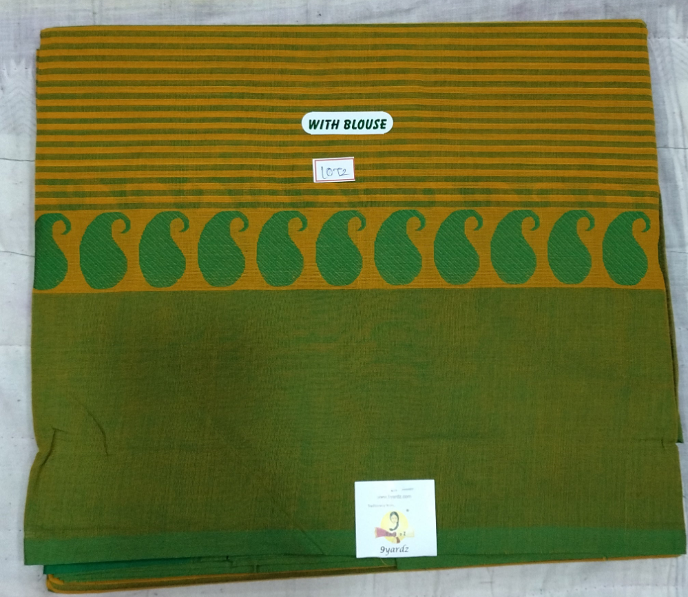 Chettinadu/ Karaikudi cotton 6 yards