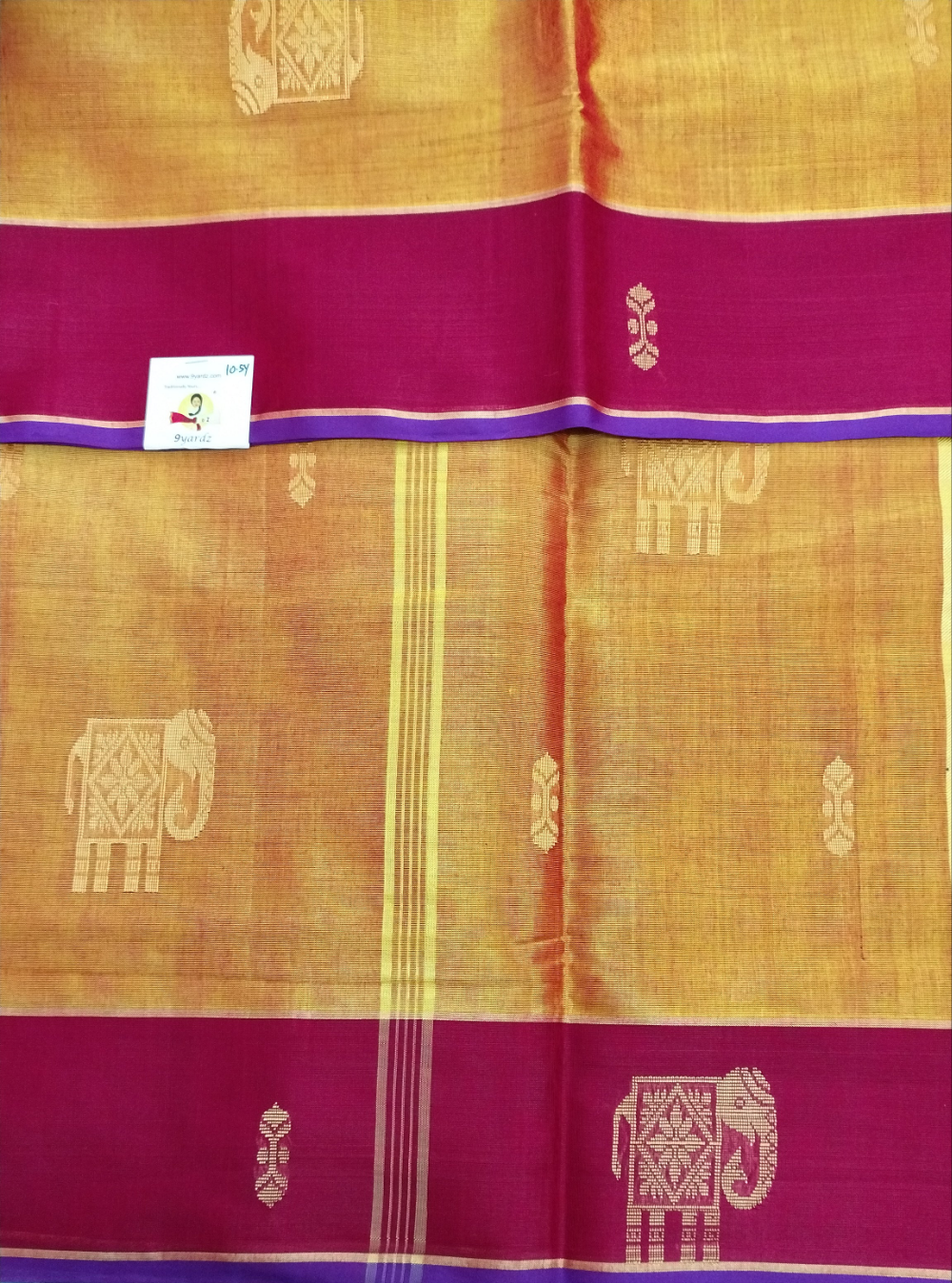 Devendra 10.5yards Body Big butta