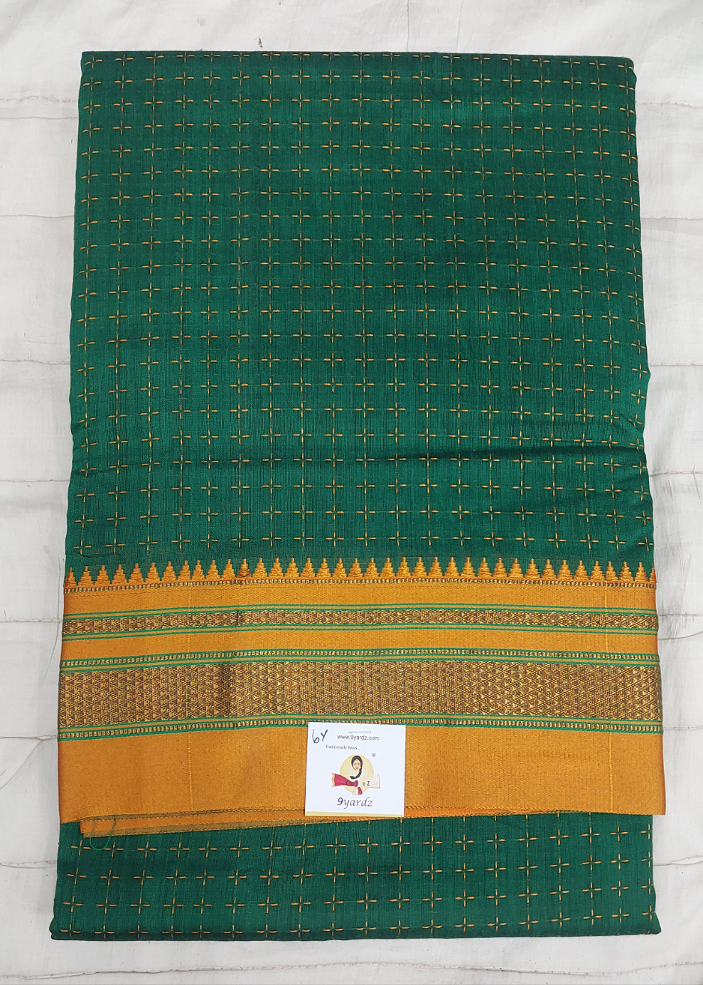 Ikkal embossed sarees 6yardz