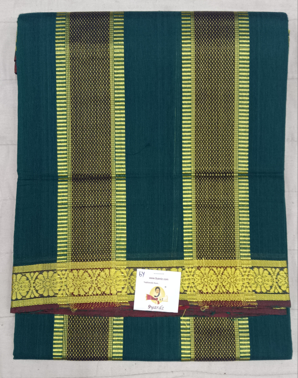 Devendra 6 yards Plain