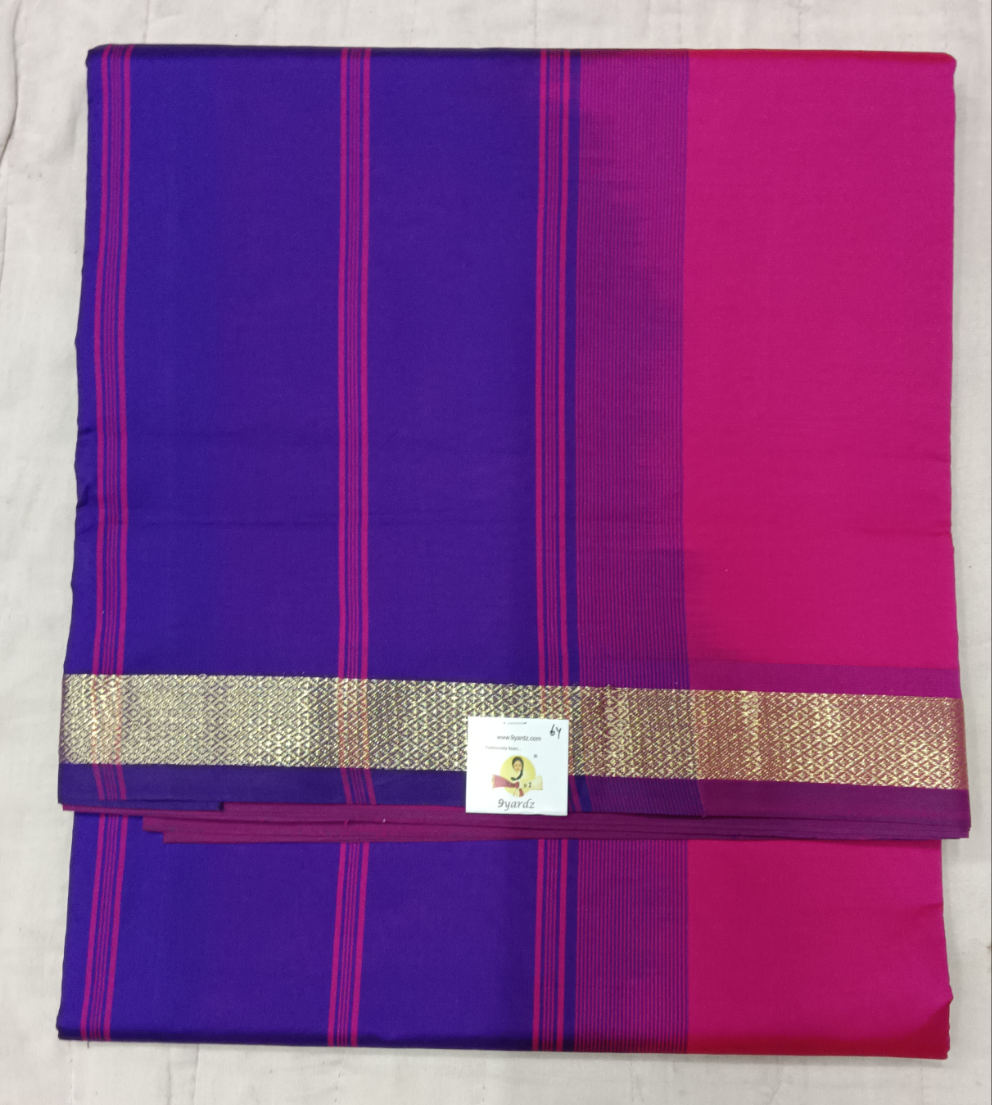 Semi silk plain 6Yards