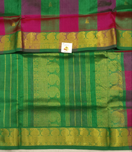 Load image into Gallery viewer, Pure silk cotton- pazhum pazhamum kattam with butta, 10yards (madisar)