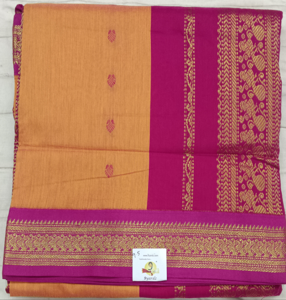 Kalyani Cotton Butta  9.5yardz