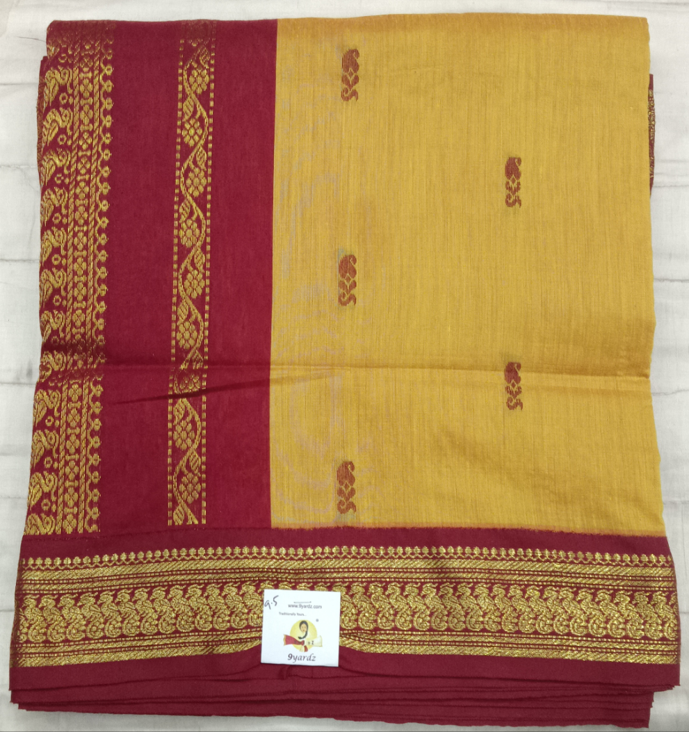 Kalyani Cotton Butta  9.5yardz