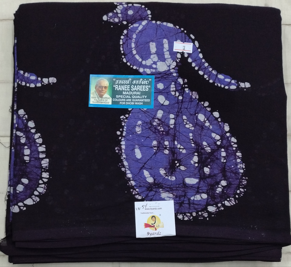 Ranee voyal saree 10.5yardz(9.5mtrs)