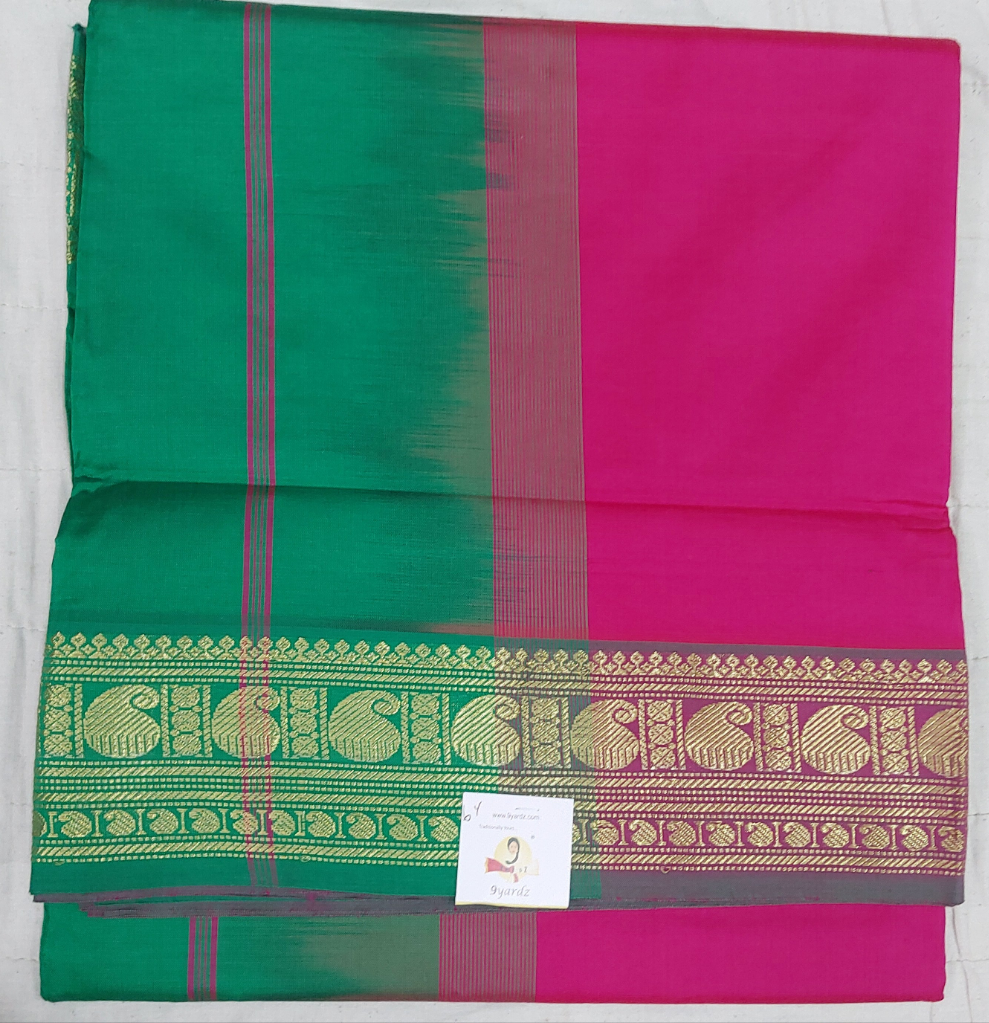 Semi silk Plain 6Yards