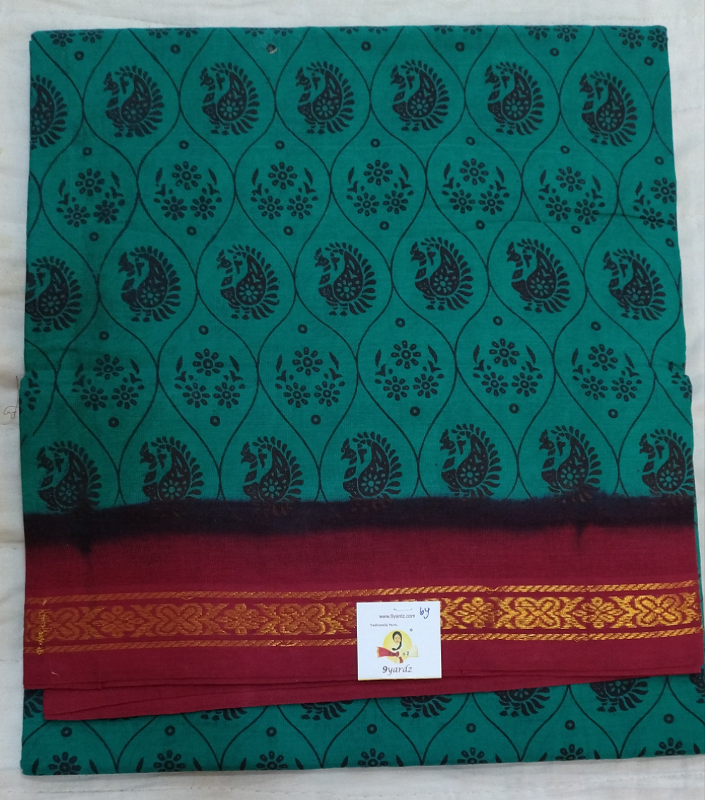 Sungudi cotton 6 yards