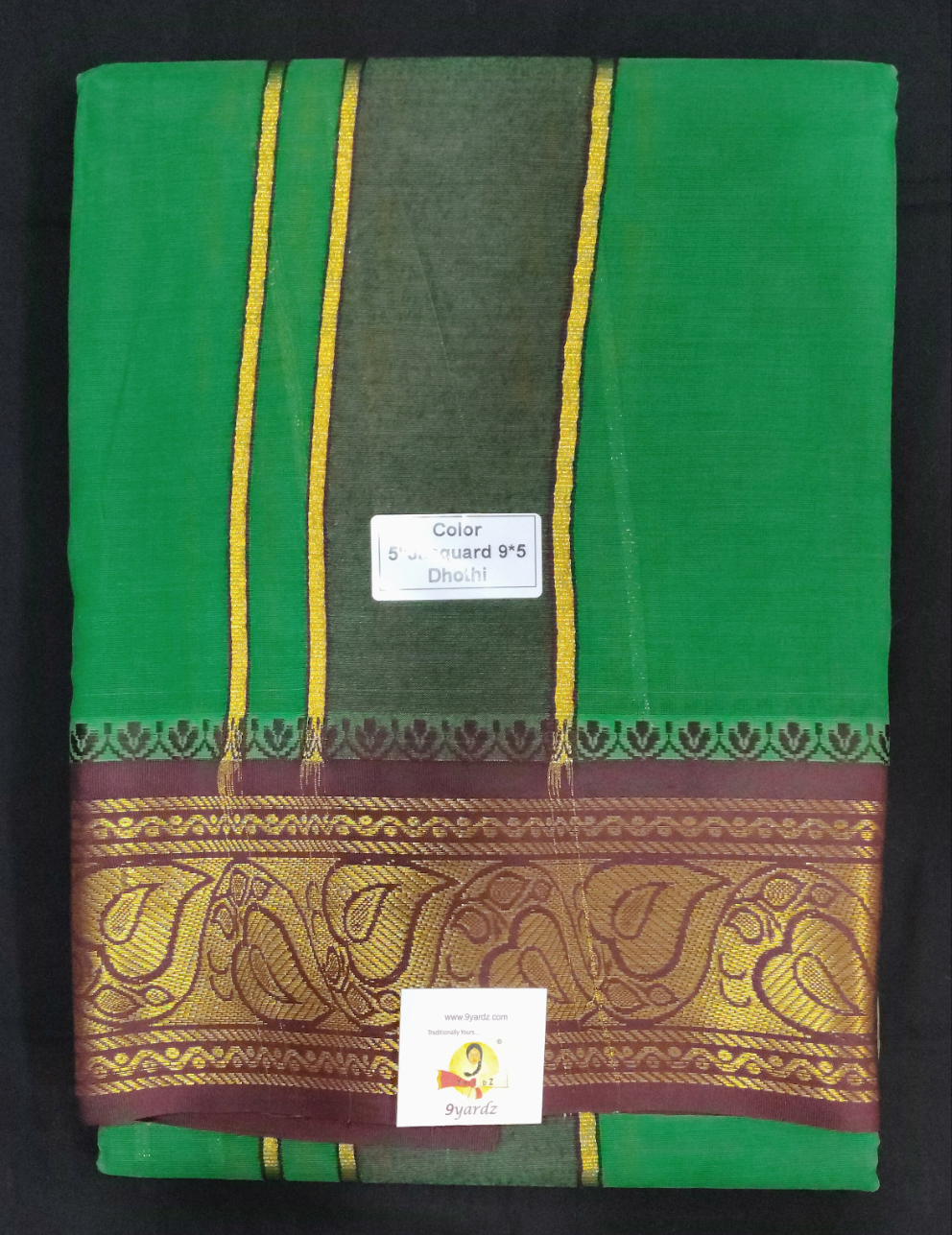 Cotton Colour  Dhothi 9*5