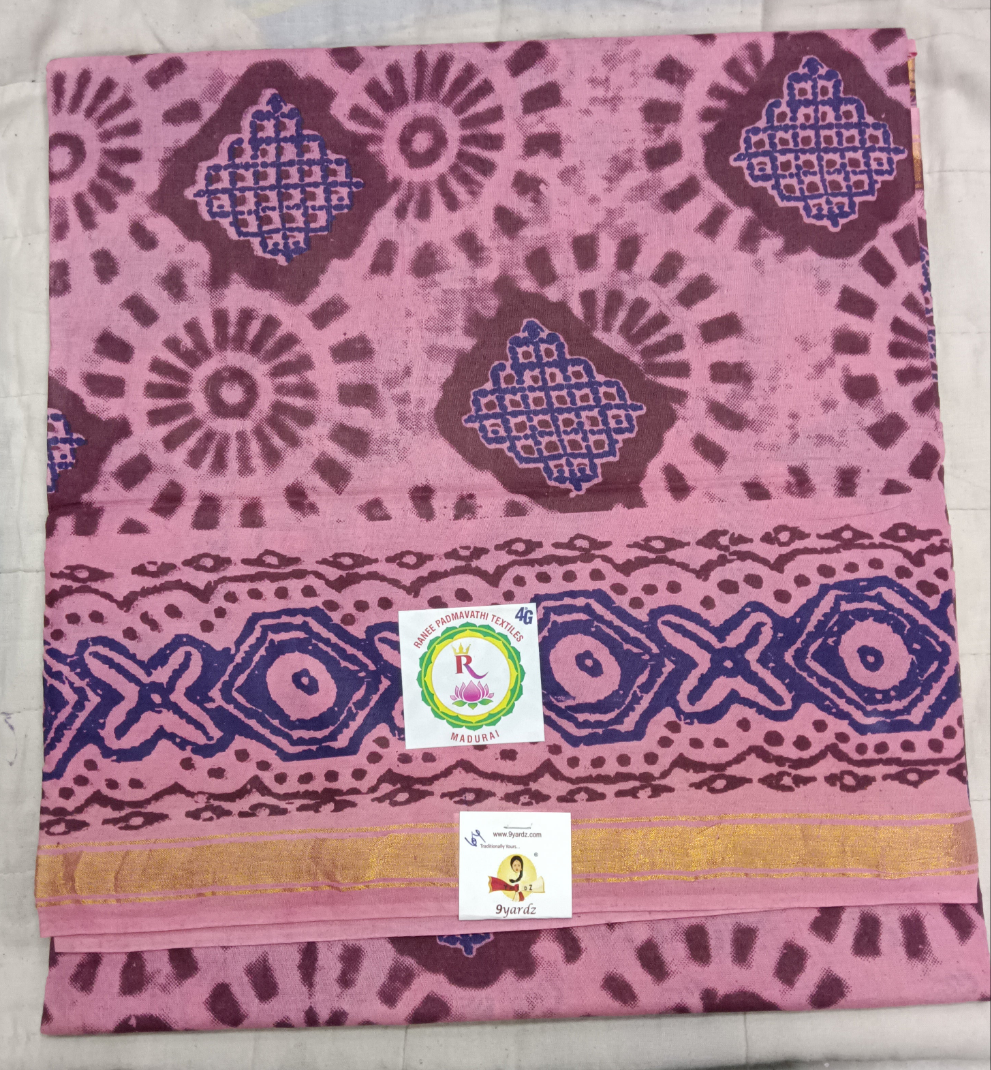 Sungudi cotton 6 yards