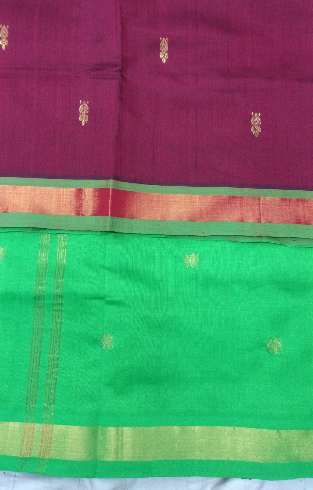 Semi silk Embossed 6Yards