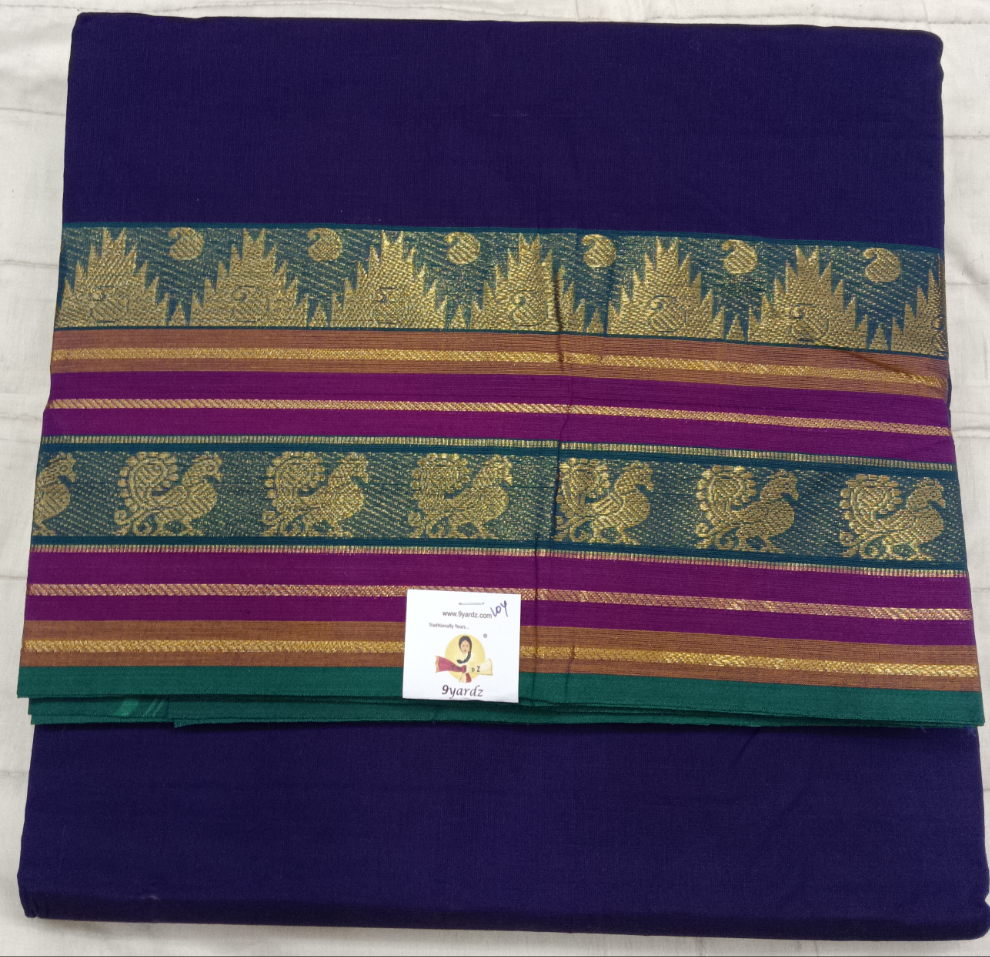 Chettinadu / Karaikudi cotton 10yards madisar